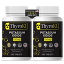Iodid tablety kalium 130 mg - Podpora štítné žlázy a dýchacích cest - YODO Naciente KI Pills CLAS124; Fast- Disolving Emergency Jod Supplement CLAS124; Non- GMO CLAS124; Gluten Free CLAS124; 300 Tablet CLAS124; Made in USA CLAS124; Balení po 2