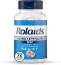 Rolaides Ultra Strength Antacid Žvýkací tablety, tříděné ovoce, 72- Počet