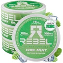 Nootropic Energy Caffeine Pouches • 100mg Caffeine • Alpha GPC • Huperzine A & Essential Vitamins • Sugar- Free • Coconut Fiber Technology • Cool Mint Flavor • 15 Pouches per can (balení po 4)