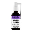Dr. Schulze je hrdlo a Tonsil 124; Cool, Soothe a chránit 124; Bylinný dodatek 124; Vegan & Kosher 124; Výkonný a efektivní 124; Easy Spray Nozzle 124; 1 oz láhev