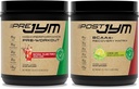 JYM Pre Workout, Post Workout, a BCAA Muscle Building doplňky Bundle s Pre JYM Powder, Post JYM Active Matrix, 30 Doručování Každý