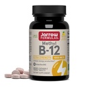Jarrow Applicas Extra Strength Methyl B-12, Dietní dodatek pro výrobu celulární energie, 100 Lemon- ochucené žvýkací tablety, až 100 den dodávky