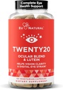 Twenty20 oční vitaminy - makulární zdraví, oční napětí, suché oko a vision zdraví - Lutein & Bilberry Extract - 60 měkkých kapslí