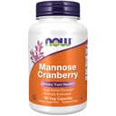 Nyní Potraviny doplňky, Mannose Cranberry, Dual Action Formule *, Klinicky hodnocené, Močové Tract Health *, 90 Veg Kapsle