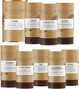 Alkaline Herb Shop The Body Essentials Bundle - Moss Moss & Bladderwrack, chlorofyl, železo, Happy Health Body, Happy Colon, Happy Lymph, Gut, Happy Heat Tea and Happy Mood