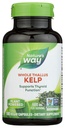 Nature 's Way Kelp, podporuje funkci štítné žlázy *, 600 mg na jedno podání, non-GMO projekt ověřen, 180 Kapsle (Balení květen Vary)