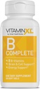 VitaminXL B Kompletní je Full Spectrum B Complex Made with B1, B5, B6, B12, Biotin, Niacin, Riboflavin, a Folát, Také s Choline a inositol (30 Soft Gels, 30 Servings)