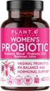 Vaginální probiotika pro ženy s 4 Lactobacillus Strains Probiotic & Prebiotic Blend pro pH Balance, Zdravý Vaginální zápach & Vaginální Flora