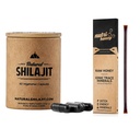 Přírodní Shilajit Kapsle (1-2 Měsíce dodávky) - 60 Hrabě & Shilajit Honey Sticks - Přírodní Shilajit Resin Smíšené se syrovým medem (7 Sticks)
