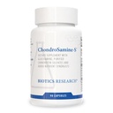 Biologický výzkum ChondroSamine S Komplexní podpora kloubu a konektivity tkáně, 600 Elemental Glucosamin, MSM, Vitamin C, Mangan, Niacin, Pantotenová kyselina, Folát, B12, SOD, Catalase 90 Caps