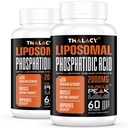 2000mg Lipozomální fosfatidové kyseliny (PA) 124; Muscle Builder, High Absorption Muscle Building Supplementary for Men & Women Agriculture 124; Muscle Gainer, mTOR Protein Syntéza & Lean Body Mass, Síla, 120 Kapsle