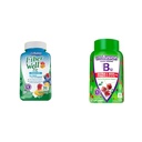 Vitafuze Fiber Well Fit Gummies dodatek, 90 Počet (balení květen Vary) a Extra síla vitamin B12 Gummy Vitamíny pro podporu metabolismu energie