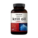 NatureBell Antarktida Krill Oil 1,000mg - 240 Softgels - Omega33 Heart, Joint & Imunitary Health Support * - High EPA DHA with Astaxanthin - Non- GMO & Gluten- Free