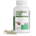 Bronson Valerian Root Capsules - Valerian Officinalis - Promotes Relaxation - Non- GMO, Soy- Free Gluten- Free, 240 Vegetarian Kapsle