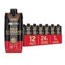 Optimum Nutrition Gold Standard Protein Shake, 24 g protein, připraven k pití proteinové nápoje, čokoláda, 11 Fl Oz, 12 Počet (balení po 1) (Balení květen Vary)