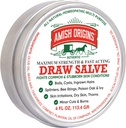 Amish Origins Kreslení Salve Ointment, 4 oz Maximální síla rychle působící Draw Salve pro třísky, Boil, Bee Stings, Cyst, Anti Itch Cream, Made in USA