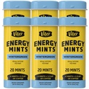 Viter Energy Caffeinated Mints 40 mg kofein, B vitaminy, cukr zdarma. (Wintergreen, 20ks, 6 Pack)