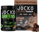 Jocko Palivo 2 balení Bundle - Jocko zelené prášek + čokoláda Mölk protein prášek