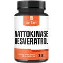 Nattokináza dodatek 3300mg s Trans- Resveratrol - Podpory pro systém imunity, zdravé srdce a tělesné rovnováhy - 30 Služeb