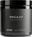Toniiq Ultra Koncentrované 40% Fulvic Acid Shilajit pro muže - Čisté 10: 1 Extract- Třetí strana Testováno 10x potency Capsules - High in Potence and Trace Minerals - Vyrobeno v GMP Certified Facility