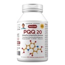 ANDREW LESSMAN PQQ 20mg - 30 Kapsle - 20mg Pyrrolochinolin Quinone, přírodní ochranná směs podporuje vitální orgány, srdce, mozek, játra, imunitní systém. Mitochondriální biogeneze, žádné doplňkové látky