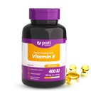 Vitamin E 400 IU - 100 Softgels - Posílí obranný systém, bojuje proti radikálům zdarma, a podporuje zdravé stárnutí - pro dospělé