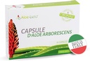 ALOEBETA Aloe Arborescens přírodní kapsle - 100% doplněk organické aloe, stimuluje imunitní defenze, antioxidant, detoxikační - Vegan, No GMO, gluten- Free, no Sugar