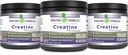 Amazing approvas Micronized Creatin Monohydrátu dodatek 124; 5000 Mg CP124; Non-GMO CP124; gluten Free CP124; Made in USA (1 Lb - 3 balení, bez ochucené)
