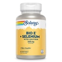 Bio Vitamin E 400 IU (268 mg) se selenem 100 mcg a Lecithin - Podpora štítné žlázy, Antioxidant a imunitní podpůrný dodatek, vysoká absorpce, Laboratorní ověřená, 60denní záruka, 30 Služeb, 60 Softgels