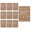 Boobie Body Superfood Protein Strava Náhrada Shake, Káva Karamel Flavor 124; 19g Protein 124; Bezpečné pro těhotenství, Kojení, & Mateřství 124; Organic, Vegan, Nulový cukr, 10 Single Serve Packets (1.06 oz každý)