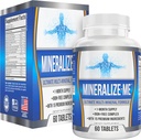 Multi- Minerální doplněk (15- in-1) Železo bez vzorce 124; high- potence Multiminerály 124; esenciální stopové minerály 124; Multiminerální doplňky 124; 60 Tablety