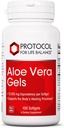 Protokol Aloe Vera Gels - Dědičný dodatek * - s GAG - Přirozeně se objevující vitaminy a aminokyseliny - Non- GMO & Halal - 100 Softgels