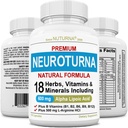 Nervový doplněk pro podporu neuropatie s 600 mg čisté kyseliny alfa - maximální pevnost Formule, Pevné Nervy v prstech, Ruce, Prsty, & Nohy - Nejlepší Periferní pomoc Podpora - 120 Kapsle