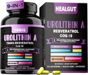 Liposomální Urolithin A Plus Capsules- 1200mg, Setrvalá kůže Cellular Health & Anti- Aging, Organic Plant Extract doplňky pro ženy & Muži 180 Capsules - 60 Serving