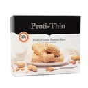 Proti- Thin Fluffy Nutter Protein Bary, 15g Protein, Nízká kalorie, Velmi nízká sacharidy (VLC), Nízký tuk, High Fiber Snack Bar, KETO Strava Friendly, Ideální protein kompatibilní, No Gluten ingredience, 7 / Box