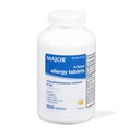 Hlavní 4hodinové alergické tablety - Chlorfeniramin Maleate - 4 mg - Antihistamin - 1000 tablet (1 balení)