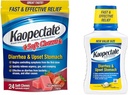 Kaopectate Anti- Diarrhealing Soft Chews 24 Počet a Upset Žaludek Relief Liquid 11 Fl Oz