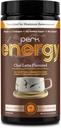 Perk Energy Original Chai Latte Ochucený nápoj Powder (20 Servings) - gluten- Free, Peanut- Free