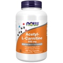 Nyní Potraviny doplňky, acetyl- L karnitin 500 mg, aminokyselina, mozková a nervová funkce *, 200 Veg kapsle