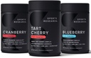 Sports Research Tart Cherry Concentrate (od Montmorency Tart Cherries), Cranberry Fruit Complex (s Pacran & Vitamins C & E) & Celý ovocný borůvkový koncentrát (od Organic Borůvky)