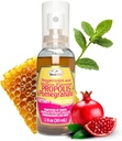 Beelife Propolis Krční sprej - Mýdlo Med, Mint & Pomegranát - Přírodní imunitní podpora & Sore Krční pomoc - Antioxidanty, bohaté na flavonoidy a Artepilin C, No Sugar, gluten- Free, 1- Pack, 30ml