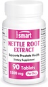 Supersmart - Nettle Root Extract 1500 mg per day - Extrakt z bodavé kopřivky Root - Podpora zdravého močového traktu - Prostatní doplňky pro muže cd 124; Non- GMO - 90 Tablet.