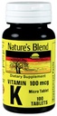 Přírodní směs vitamin K 100Mcg Tablety 100 Kč