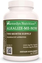 Remedy 's Nutrition Alkalize Me Now Ibrahim 124; 1000 mg, 60 Vegan Kapsle Bylinné dietní doplňky 124; Dva měsíce Dodávka