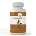 Čisté původní ingredience Bromelain, (100 kapslí) Vždy čisté, žádné přísady nebo plniva, Laboratoř ověřen