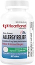 Lorrace124mg; Alleries Relief Tablety 124; Non Drowsy Relief 124; 24 Hour Relief for Indoor & Outdoor Alergies Relief 124; 60 Počet