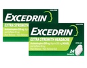 Excedrin Extra síla - 24 kapslí, balení po 2 ks