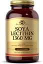 Solgar SOYA Lecithin 1360 mg - 100 Softgels - Zdroj Cholinu - Gluten & Dairy Free - 100 Služeb