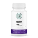Spi dobře Kalmness & Relaxing Support Formule - Výkonné míchání s hořčíkem, L- Theanine, GABA, a Melatonin - Zvyšuje relaxaci + podporuje zdravé spánkové vzory - 60 Kapsle