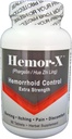 Hemo- X - Přírodní Hemoroid Léčba, Extra Strength Supplement pro Svědění, Otok, Hoření Discomfort Relief. 90 Tablety. Pro muže a ženy.